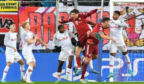 Bayern de Munique empata no fim e evita derrota para Red Bull Salzburg nas oitavas