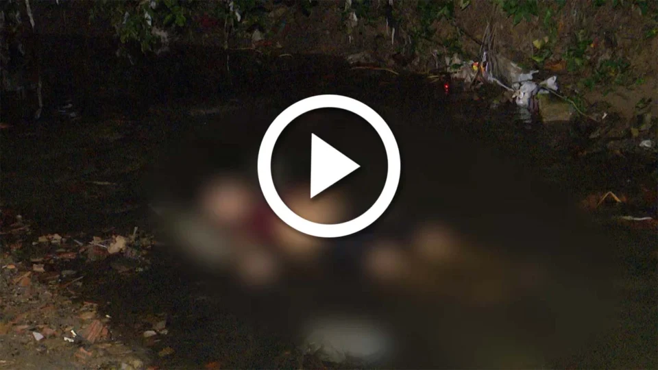 VÍDEO: homem é perseguido e morto em córrego na Zona Centro-Oeste de Manaus