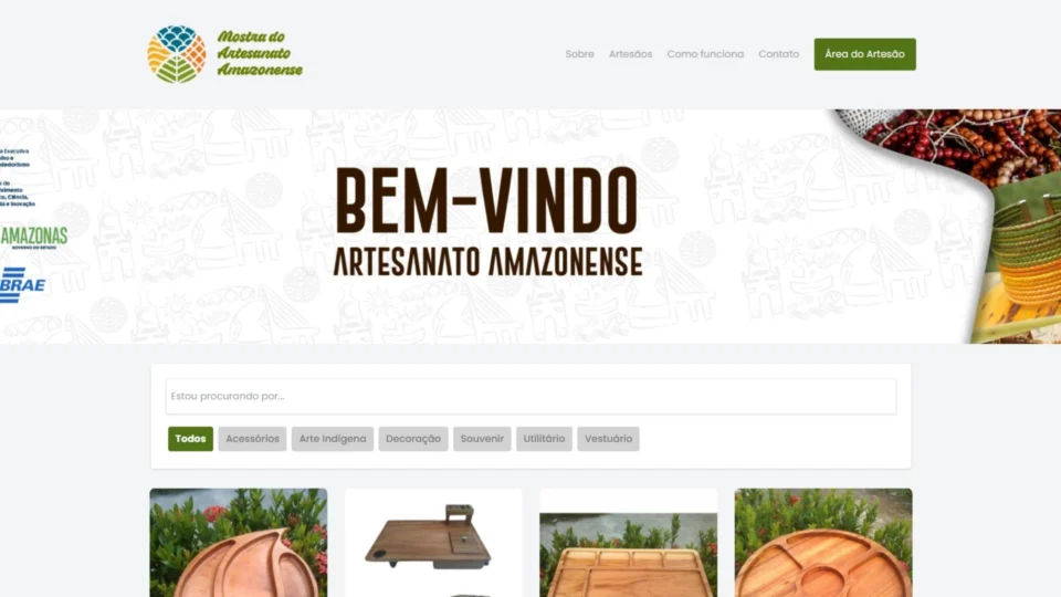 Setemp lança plataforma on-line beneficiando artesãos do estado