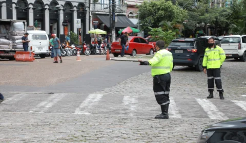 Centro de Manaus muda trânsito para missa campal da padroeira do Amazonas
