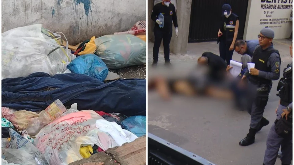 Polícia prende dupla suspeita de esquartejar homem e espalhar parte do corpo em sacos de fibra, em Manaus
