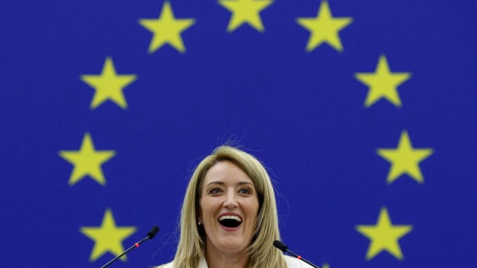 Conservadora maltesa Roberta Metsola é eleita nova presidente do Parlamento Europeu
