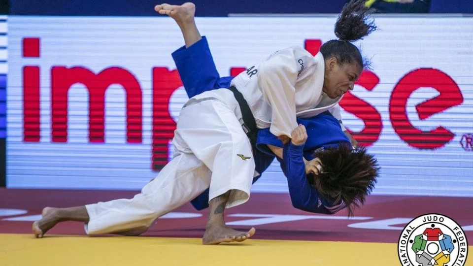 Rafaela Silva conquista medalha de ouro na categoria leve (57kg) do Grand Prix de Almada, em Portugal