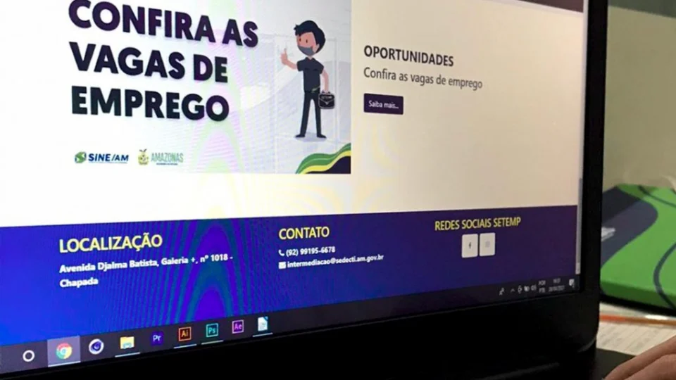 AM registra o 5º melhor desempenho nacional de geração de empregos, afirma Caged