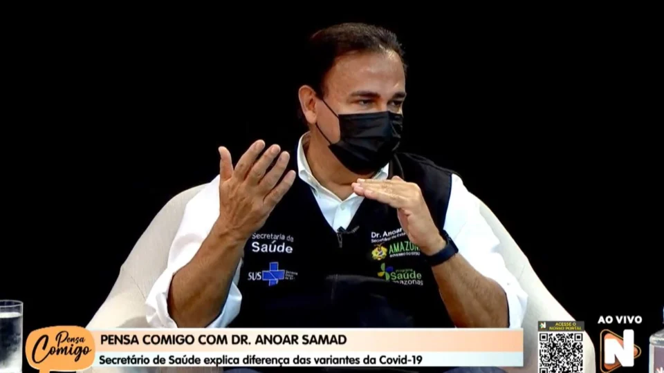 Pico de casos da 3ª onda da Covid no AM ainda não ocorreu e pode acontecer no início de fevereiro, diz secretário de saúde