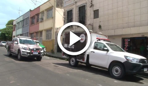 VÍDEO: mulher é encontrada morta dentro de hotel no Centro de Manaus