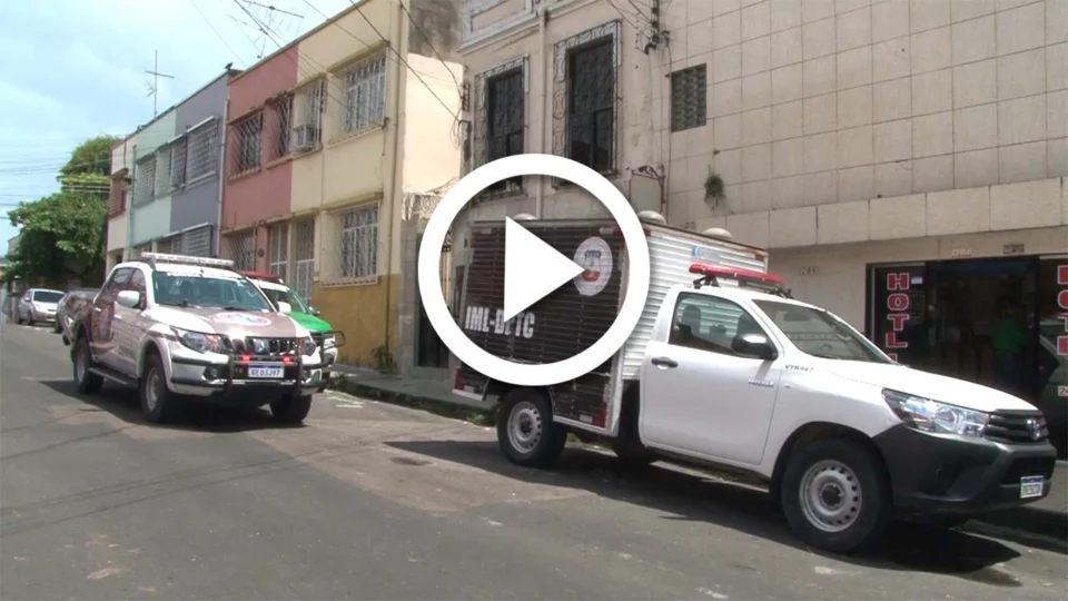 VÍDEO: mulher é encontrada morta dentro de hotel no Centro de Manaus