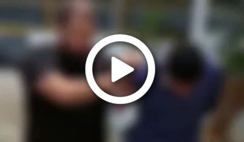 VÍDEO: homem é preso suspeito de matar jovem com barra de ferro na frente da família na noite de Natal, em Manaus