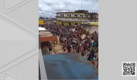 VÍDEO: velório e enterro da menina Mirela é marcado por revolta e comoção em Eirunepé, no AM