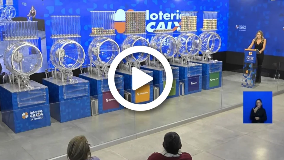 VÍDEO: veja como foi o sorteio da Mega-Sena, Quina, Lotofácil, Super sete e Lotomania