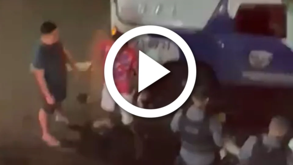 Vídeo: dupla é presa após tentar assaltar Sushi Bar em Manaus