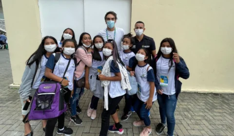 No RJ, Giba ressalta importância dos Jogos Escolares Brasileiros aos atletas amazonenses