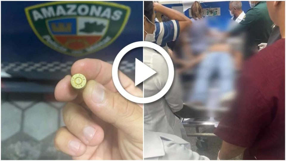 VÍDEO: barbeiro é baleado na cabeça na Zona Norte de Manaus
