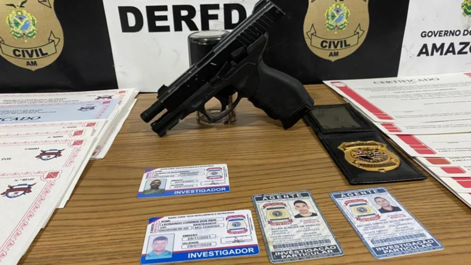 Em Manaus, homem é preso por falsificação de documento público e falsa identidade