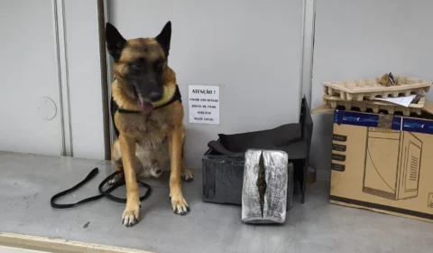 Entorpecente é encontrado dentro de CPU no Aeroporto Eduardo Gomes, em Manaus
