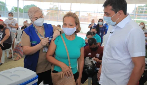 A partir de quinta-feira, 16 supermercados de Manaus terão postos de vacinação contra Covid-19