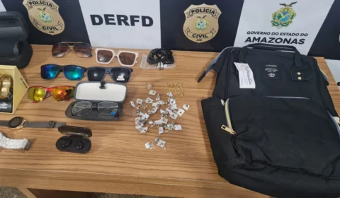 Casal é preso por roubo de sete lojas na Zona Centro-Sul de Manaus
