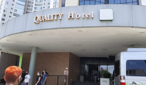 Seleção do Uruguai se concentra em hotel da Zona Centro-Sul de Manaus para jogo com o Brasil