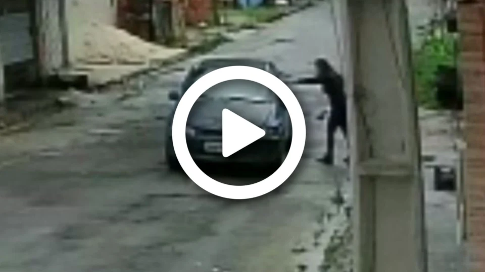 VÍDEO: jornalista reage a assalto em frente de sua casa na Zona Norte de Manaus