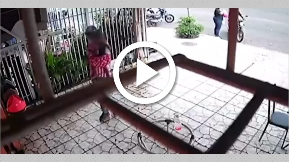 VÍDEO: com criança no colo, homem assalta padaria em Londrina, no Paraná