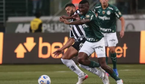 Palmeiras e Atlético-MG ficam no empate por 2 a 2 em jogo bastante movimentado