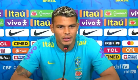 VÍDEO: Thiago Silva, capitão da seleção brasileira, fala de expectativas para a partida entre Brasil X Uruguai