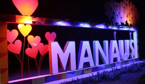 Além da Ponta Negra, veja quais os outros pontos turísticos de Manaus que ganharão letreiros iluminados