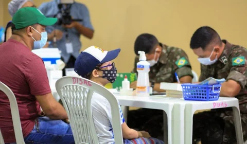 Vacinação de crianças a partir de 6 anos sem comorbidades inicia nesta quinta, em Manaus