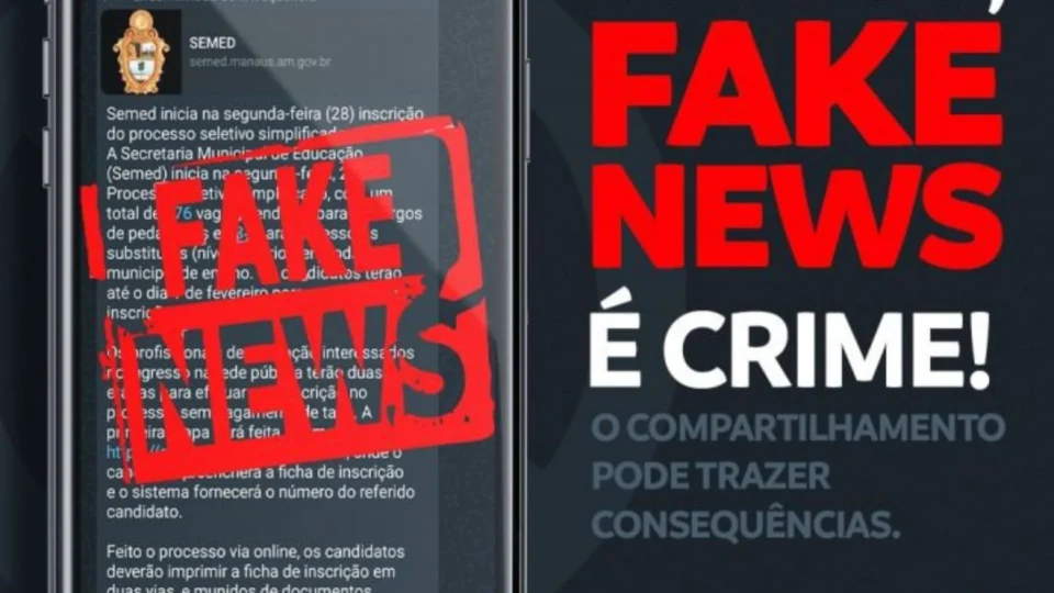 Atenção! Semed alerta sobre falso processo seletivo que circula em redes sociais