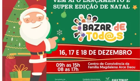 VÍDEO: primeira edição do ‘Bazar de Tod@s’ vem agitar a economia da mulher amazonense neste fim de semana
