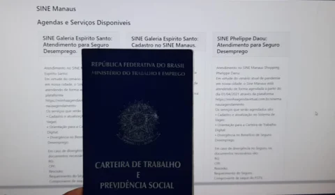 Sine Manaus e AM ofertam 258 vagas de emprego nesta quarta-feira