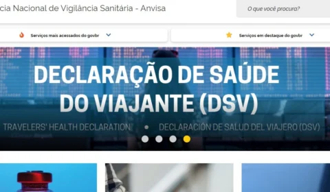 Site tem instabilidade, e Anvisa suspende Declaração de Saúde do Viajante (DSV) para quem chega ao Brasil