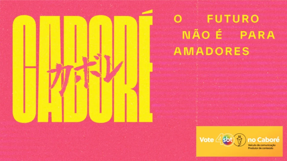 SBT é indicado ao Prêmio Caboré 2021 na categoria Veículo de Comunicação