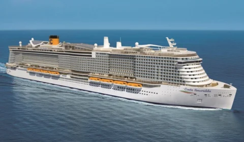 Navio Costa Fascinosa aporta com sete casos de covid-19 à bordo no Rio de Janeiro