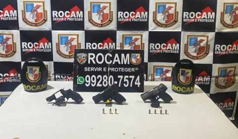 Adolescente é apreendido com armas de fogo e munições na zona norte de Manaus