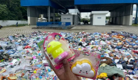 Ipem destrói 1 tonelada de produtos que ofereciam riscos aos consumidores de Manaus