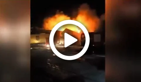 VÍDEO: Queda de avião é gravada na Califórnia; todos os tripulantes morreram