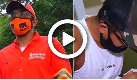 VÍDEO: amazonense deixa profissão de gari para estudar para concurso público