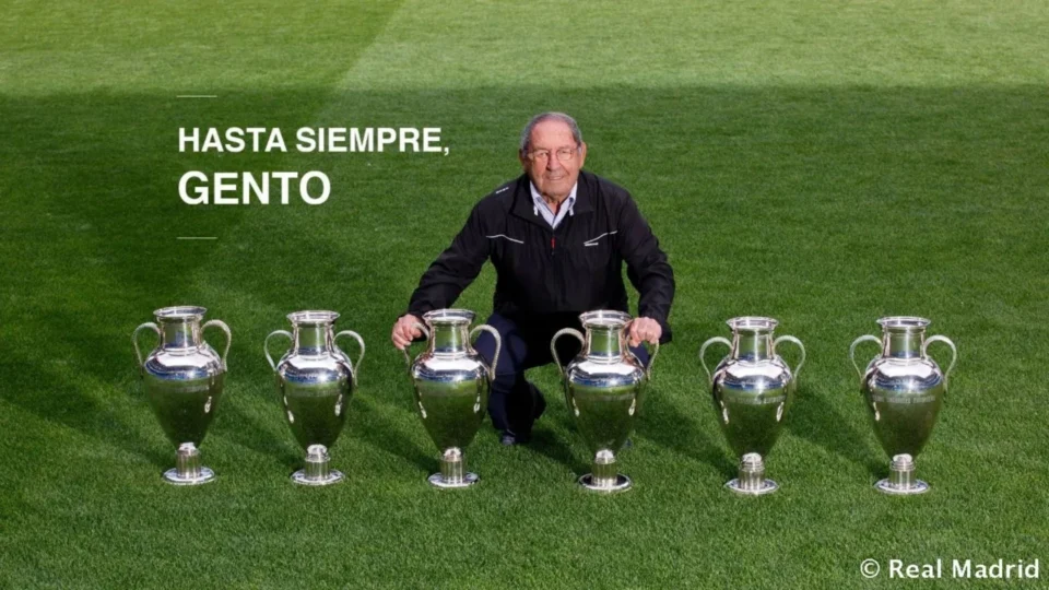 Francisco ‘Paco’ Gento, ídolo histórico do Real Madrid, morre aos 88 anos