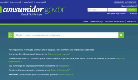 Plataforma consumidor.gov começa a receber reclamações sobre redes sociais