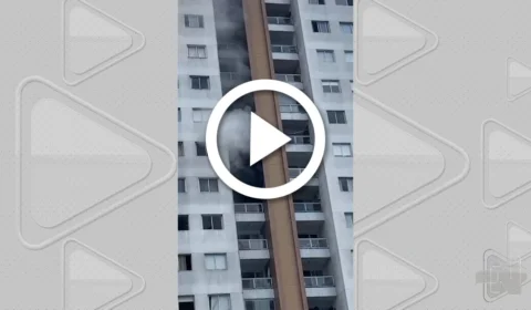 VÍDEO: incêndio atinge apartamento na Zona Centro-Sul de Manaus