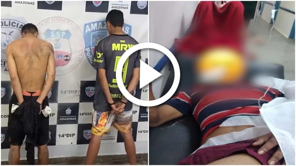VÍDEO: homem é resgatado de tribunal do crime na Zona Leste de Manaus