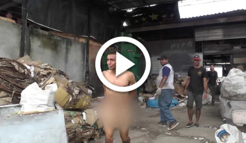 VÍDEO: homem ‘desfila’ pelado em avenida da Zona Leste de Manaus