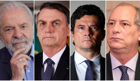 Lula tem 45% e Bolsonaro, 25%; Ciro tem 7% e Moro, 6%, aponta pesquisa eleitoral do Instituto Quaest