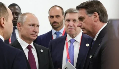 Presidente da Rússia pede que Bolsonaro visite o país