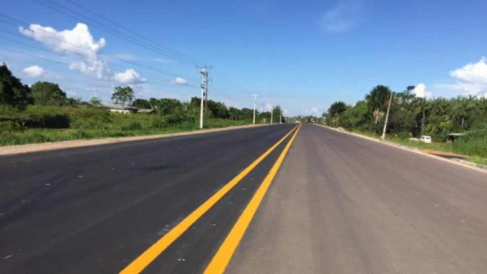 Estado entrega rodovia AM-070 modernizada e duplicada