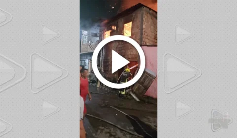 VÍDEO: irmãos morrem após incêndio em casa na Zona Leste de Manaus