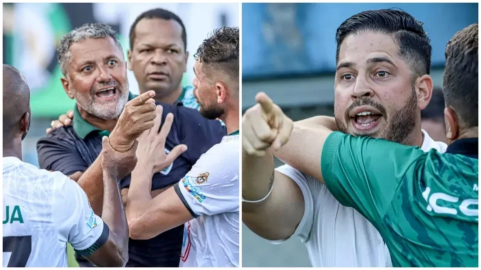 Pancadaria: dirigentes do Manaus FC e Botafogo PB trocam farpa, agressões verbais e físicas