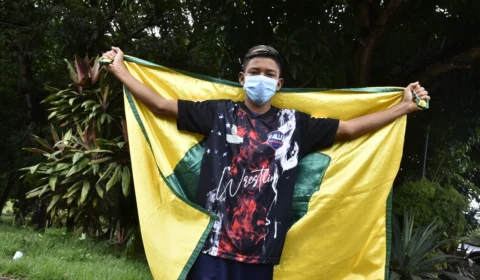 Amazonense de 15 anos é convocado para Seleção Brasileira de Wrestling