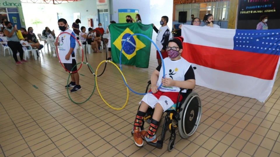 Em Manaus, Seas realiza 1º Festival Paralímpico do Centro de Convivência Magdalena Arce Daou
